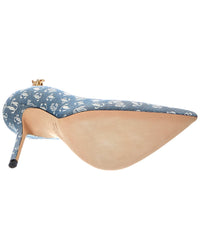 Jimmy Choo Diamond Talura 100 Denim Pump