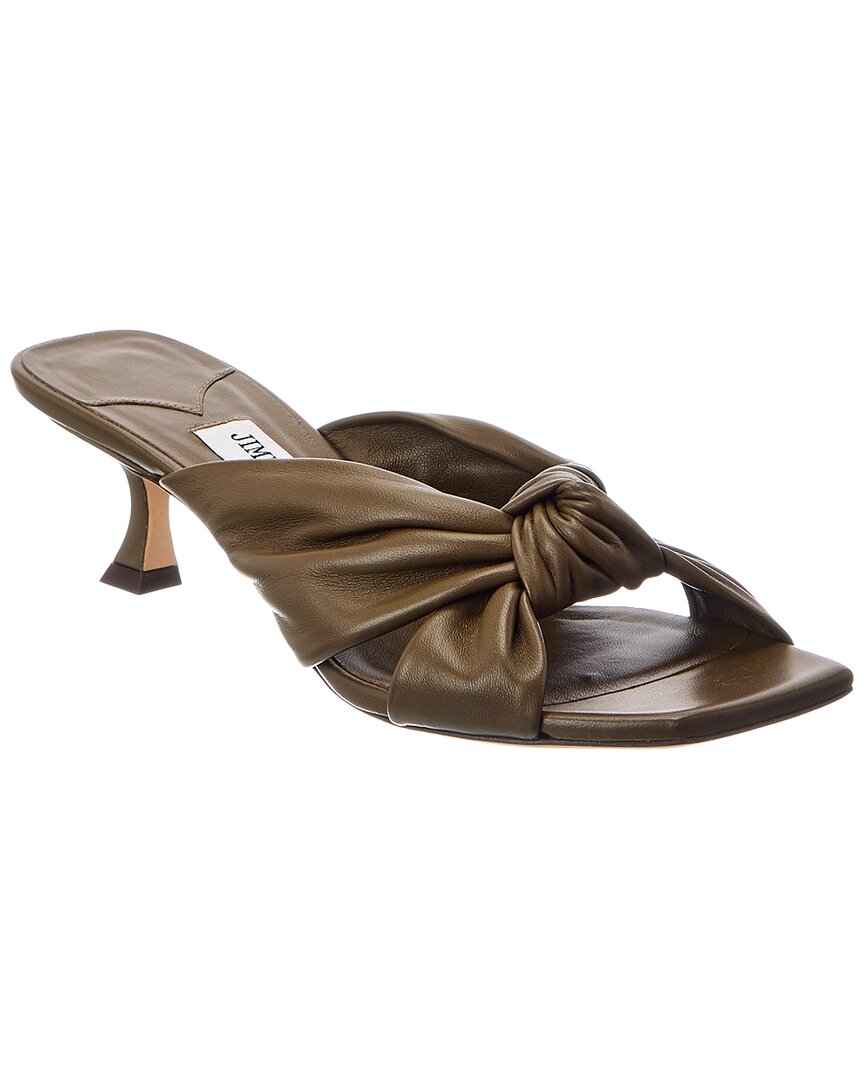 Jimmy Choo Avenue 50 Leather Sandal