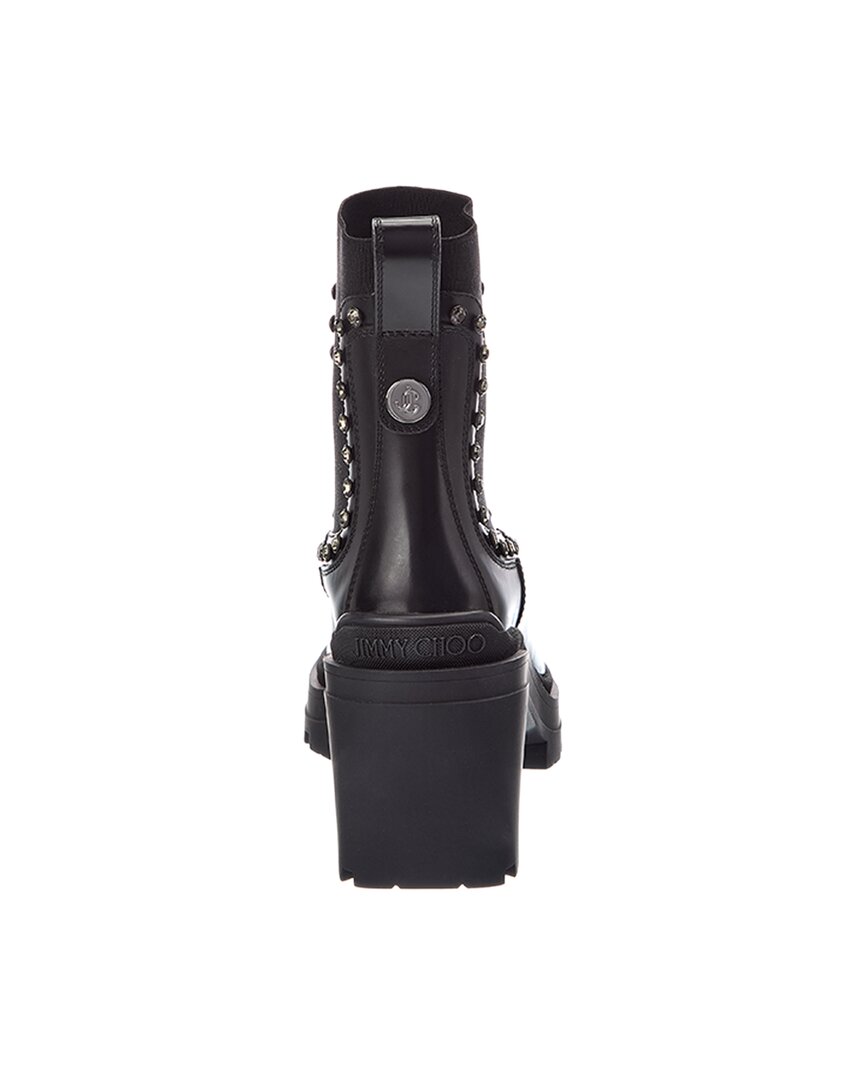 Jimmy Choo Jimmy Choo Veronique 80 Leather Boot