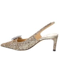 Jimmy Choo Cheri 65 Glitter Slingback Pump