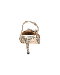 Jimmy Choo Cheri 65 Glitter Slingback Pump