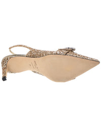 Jimmy Choo Cheri 65 Glitter Slingback Pump