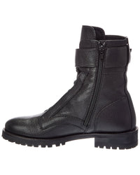 Jimmy Choo Jimmy Choo Cheri Leather Combat Boot
