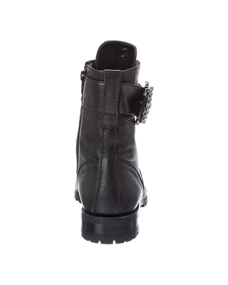 Jimmy Choo Jimmy Choo Cheri Leather Combat Boot