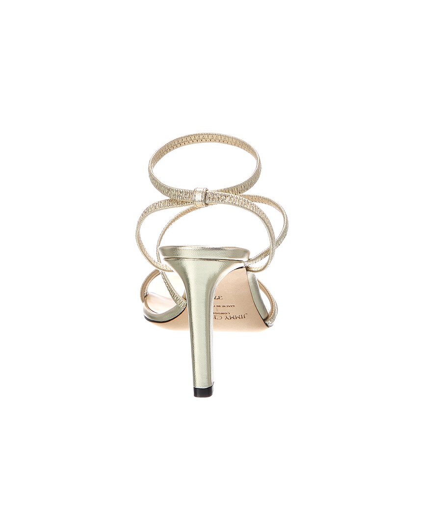 Jimmy Choo Nori 85 Leather Sandal