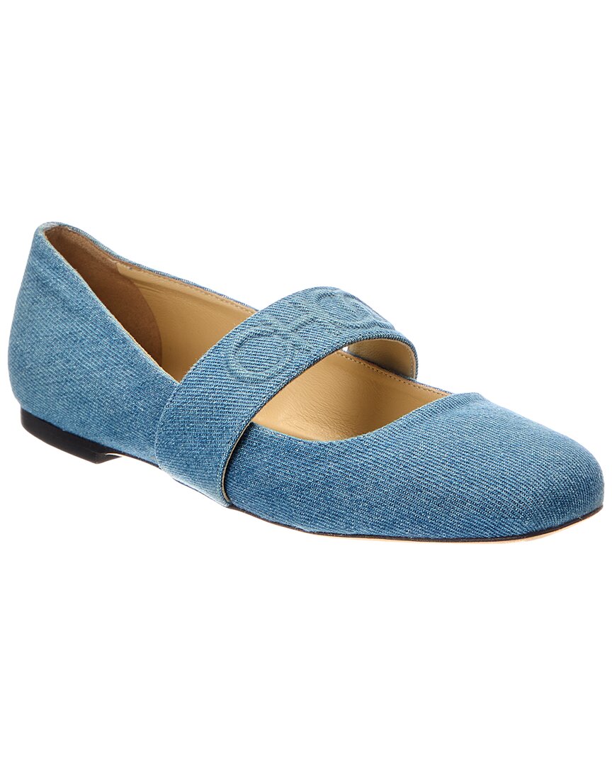Jimmy Choo Ellerby Denim Flat