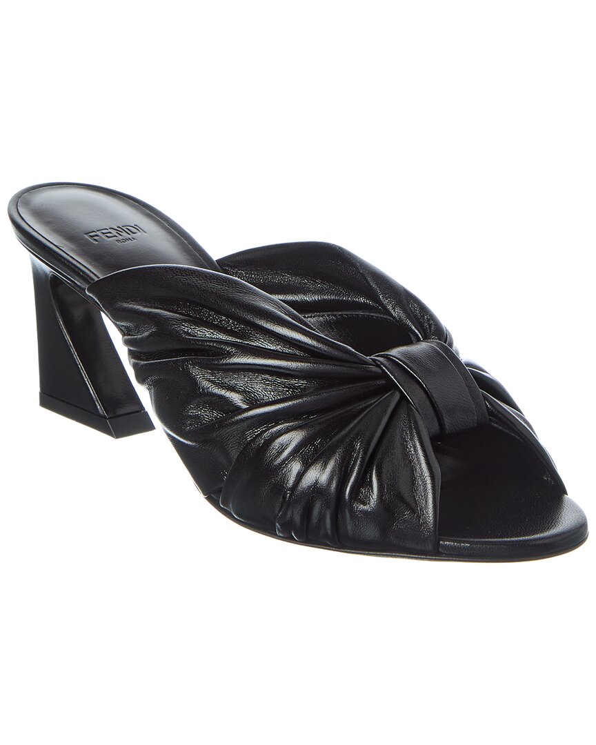 Fendi Arco Leather Sandal