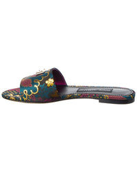 Dolce & Gabbana Dg Jacquard Canvas Flat