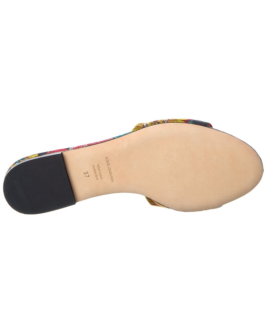 Dolce & Gabbana Dolce & Gabbana Dg Canvas Sandal
