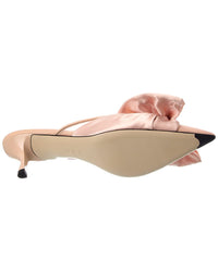 FENDI Fendi Colibri Satin Mule