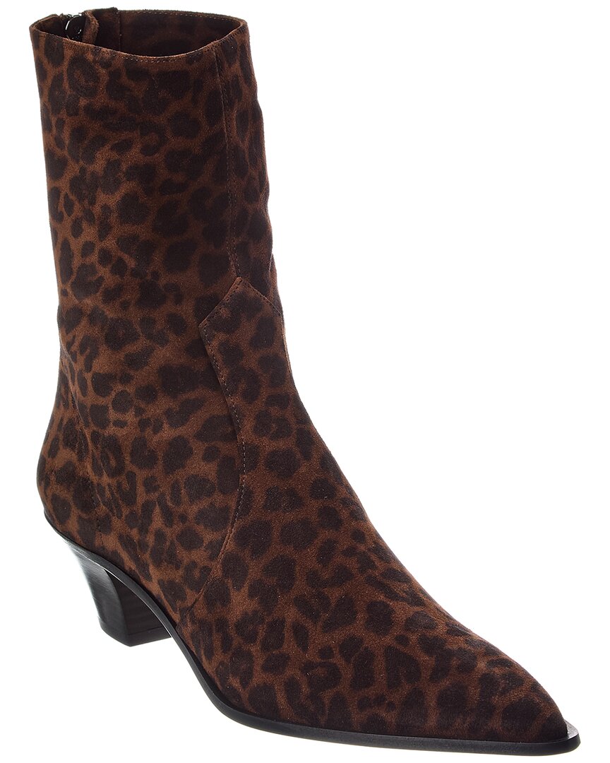 Aquazzura Brunswick 45 Suede Bootie