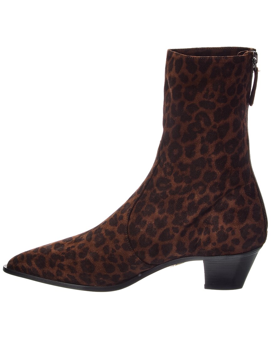 Aquazzura Brunswick 45 Suede Bootie