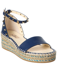 Valentino Rockstud Leather Sandal
