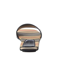 Burberry Burberry Check Canvas & Leather Sandal