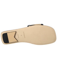 Burberry Burberry Check Canvas & Leather Sandal