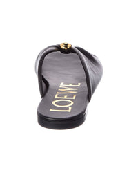 Loewe Loewe Pebble Soft Leather Slide