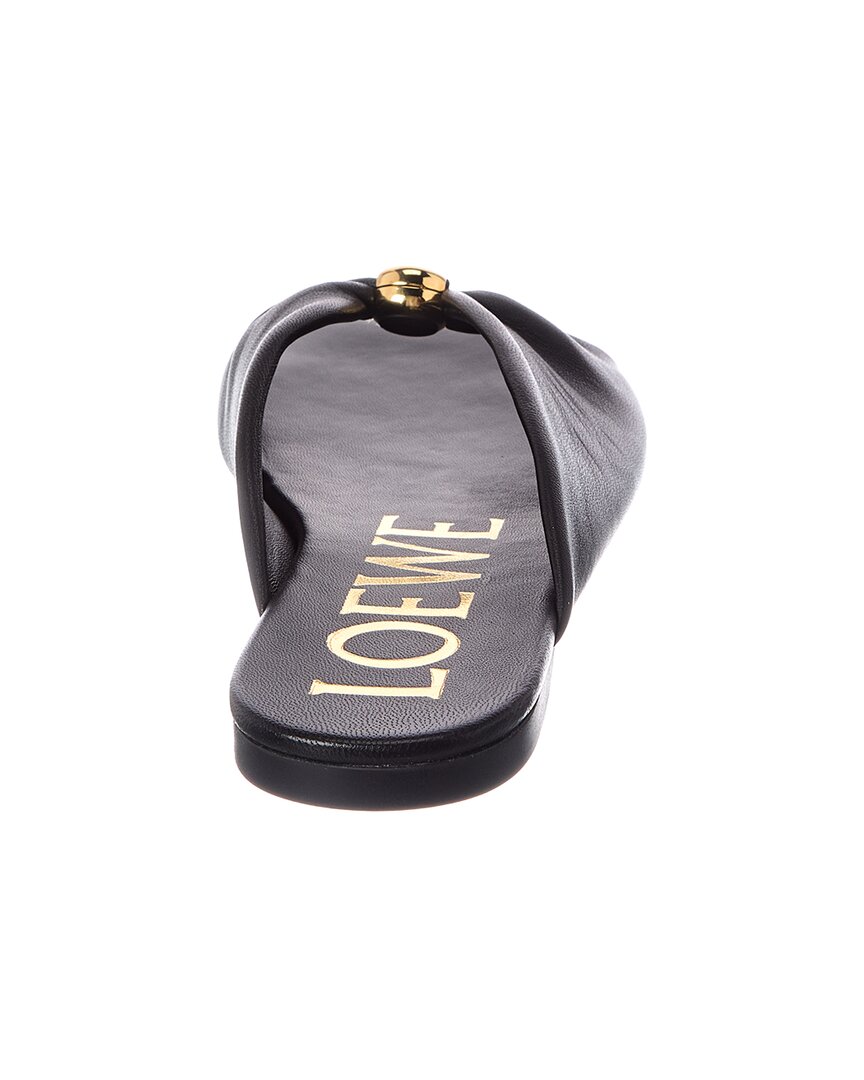 Loewe Loewe Pebble Soft Leather Slide