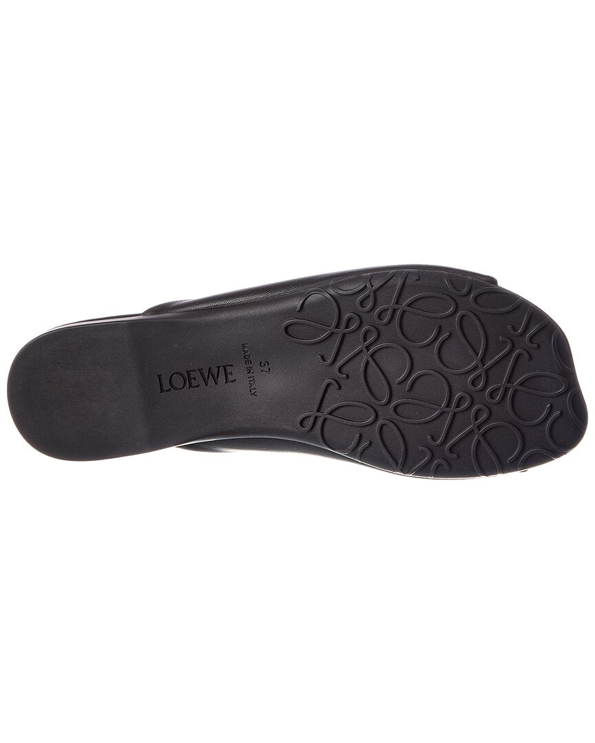 Loewe Loewe Pebble Soft Leather Slide