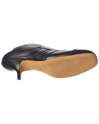 Dries Van Noten Dries Van Noten Topstitched Leather Slingback Pump