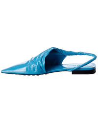 Bottega Veneta Bottega Veneta Leather Slingback Flat