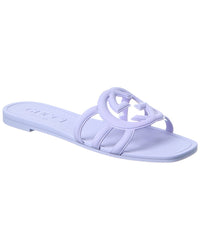 Gucci Gucci Interlocking G Leather Sandal