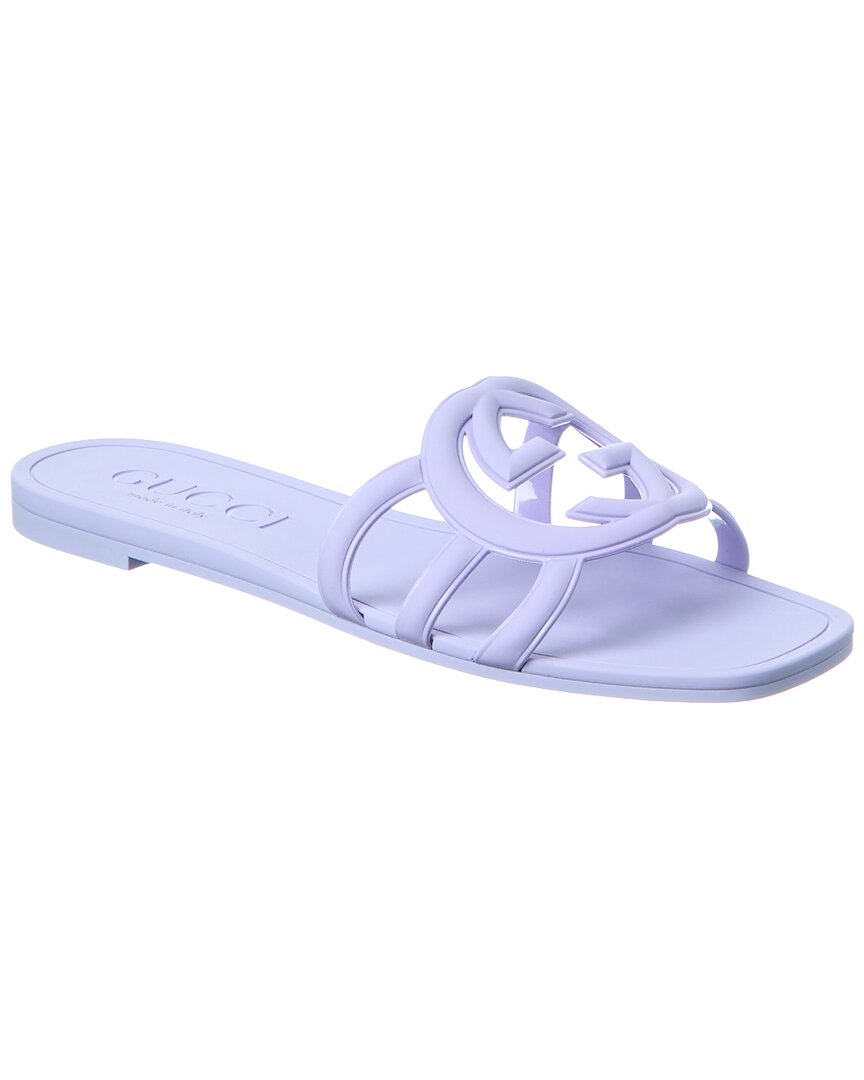 Gucci Gucci Interlocking G Leather Sandal