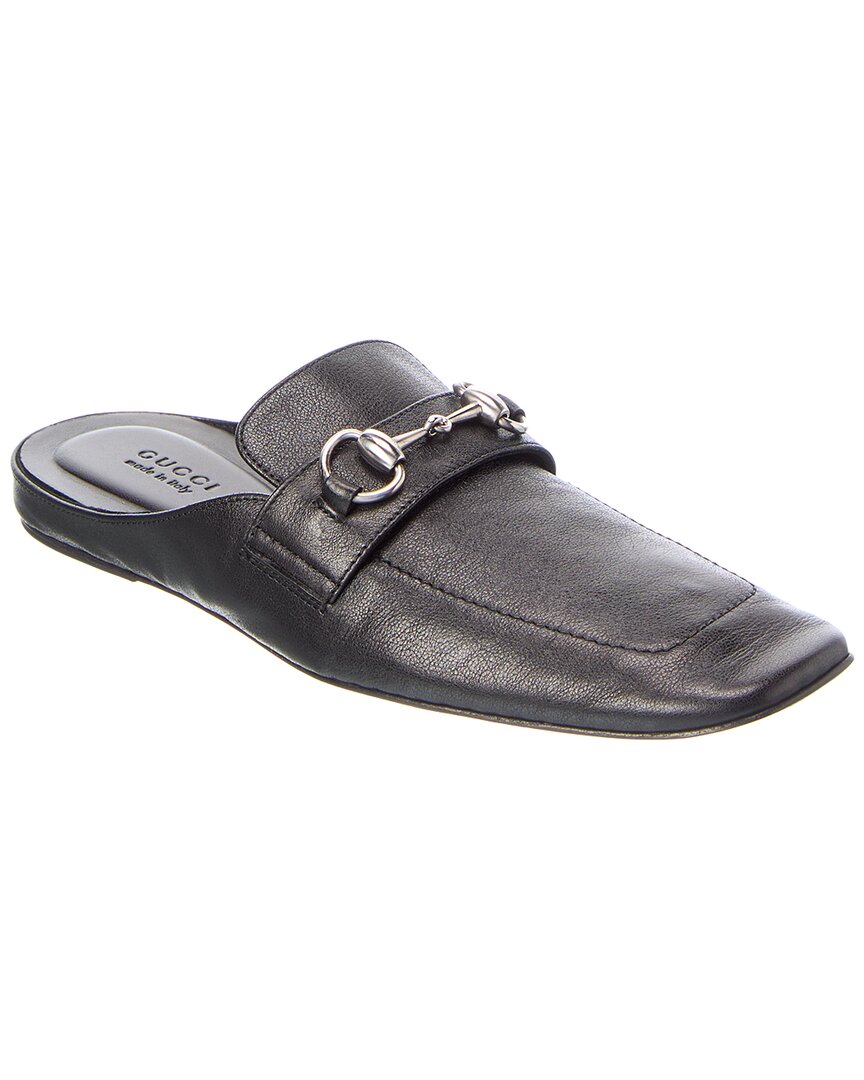 Gucci Gucci Ragazzo Leather Mule