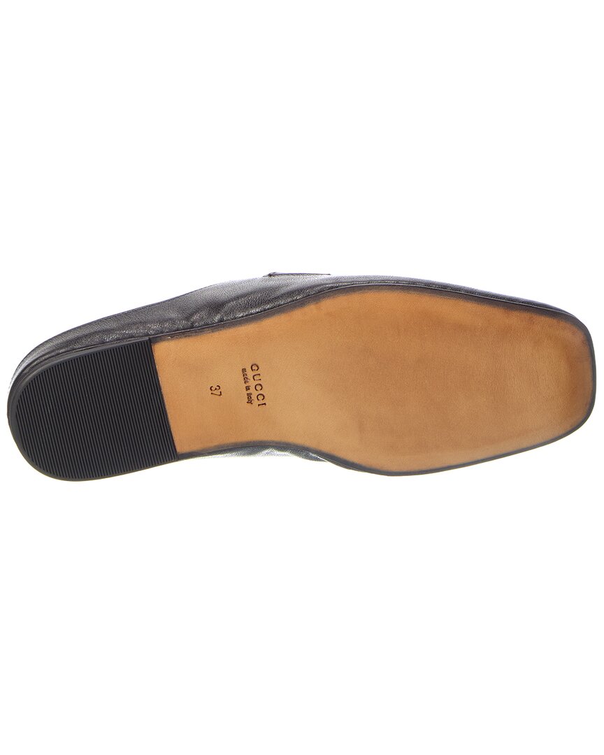Gucci Gucci Ragazzo Leather Mule