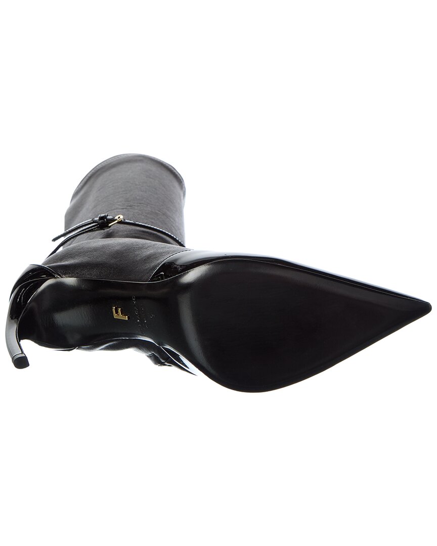 Ferragamo Ferragamo Britt Leather Boot