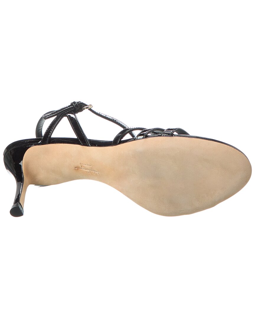 Ferragamo Idwige 70 Leather Sandal