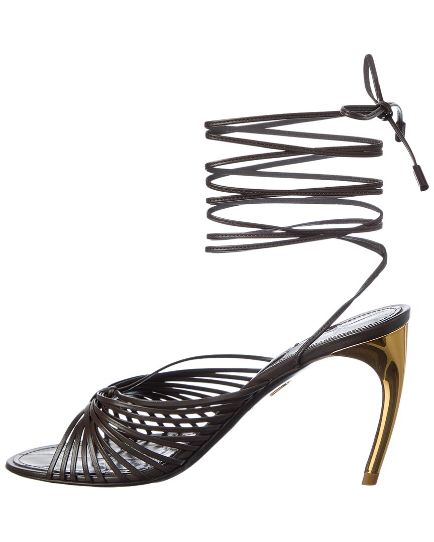 Ferragamo Ferragamo Atena Leather Sandal