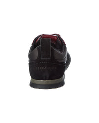 Ferragamo Ferragamo Detroit 1 Leather-Trim Sneaker