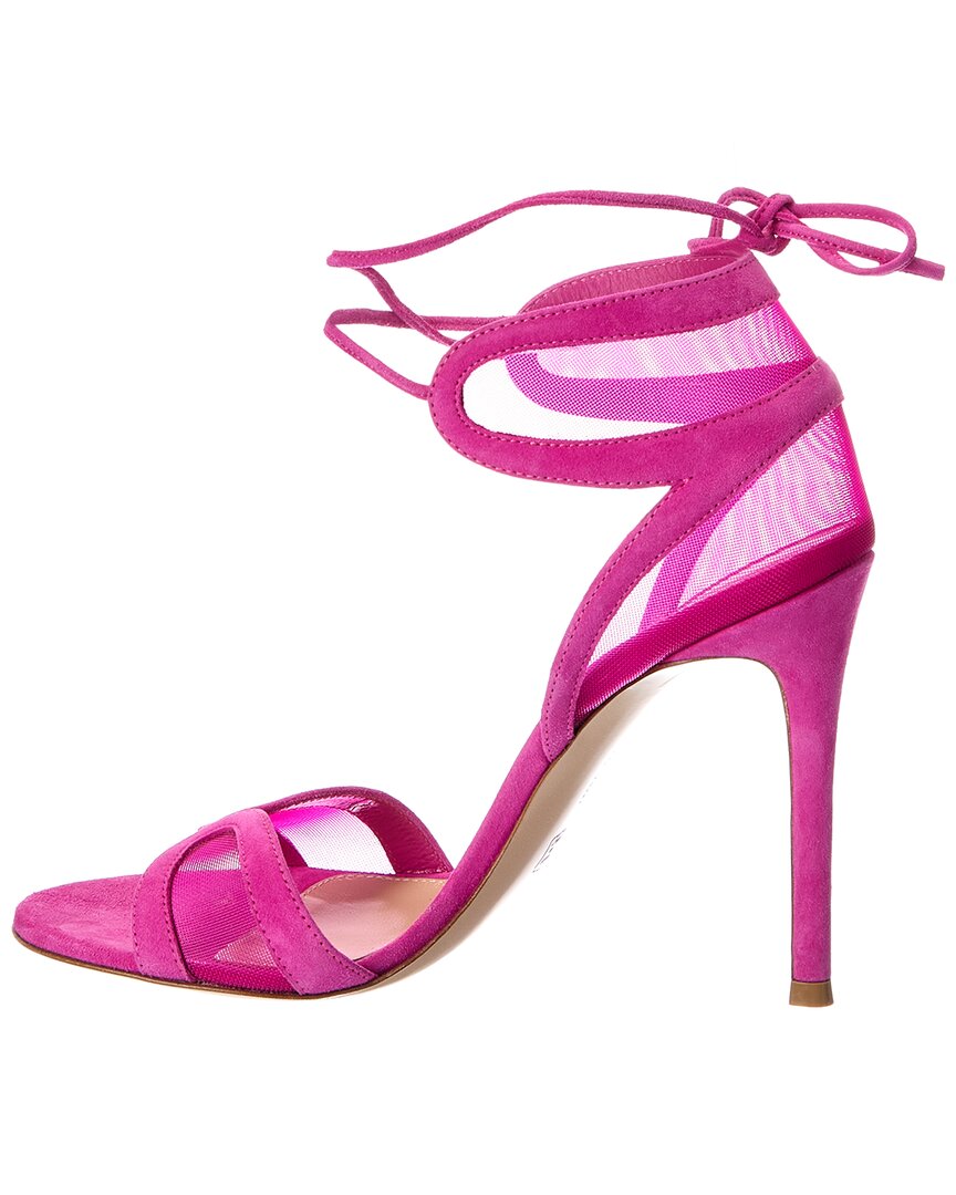 Gianvito Rossi Gianvito Rossi Falene Mesh & Suede Sandal