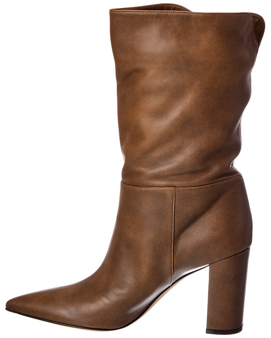 Gianvito Rossi Gianvito Rossi Piper 85 Leather Bootie