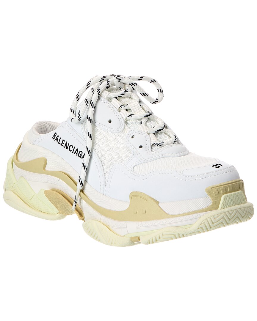 Balenciaga Balenciaga Triple S Leather Mule Sneaker