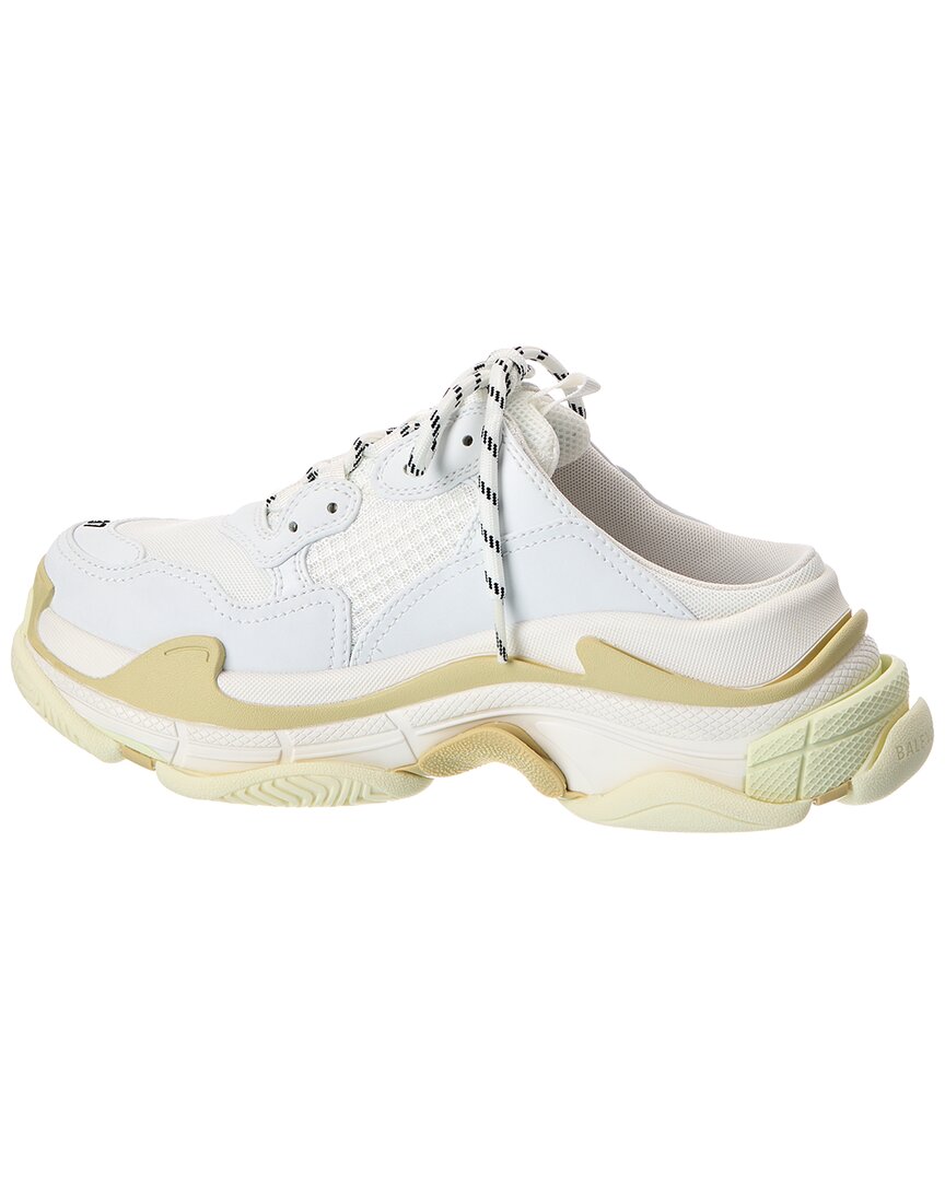Balenciaga Balenciaga Triple S Leather Mule Sneaker