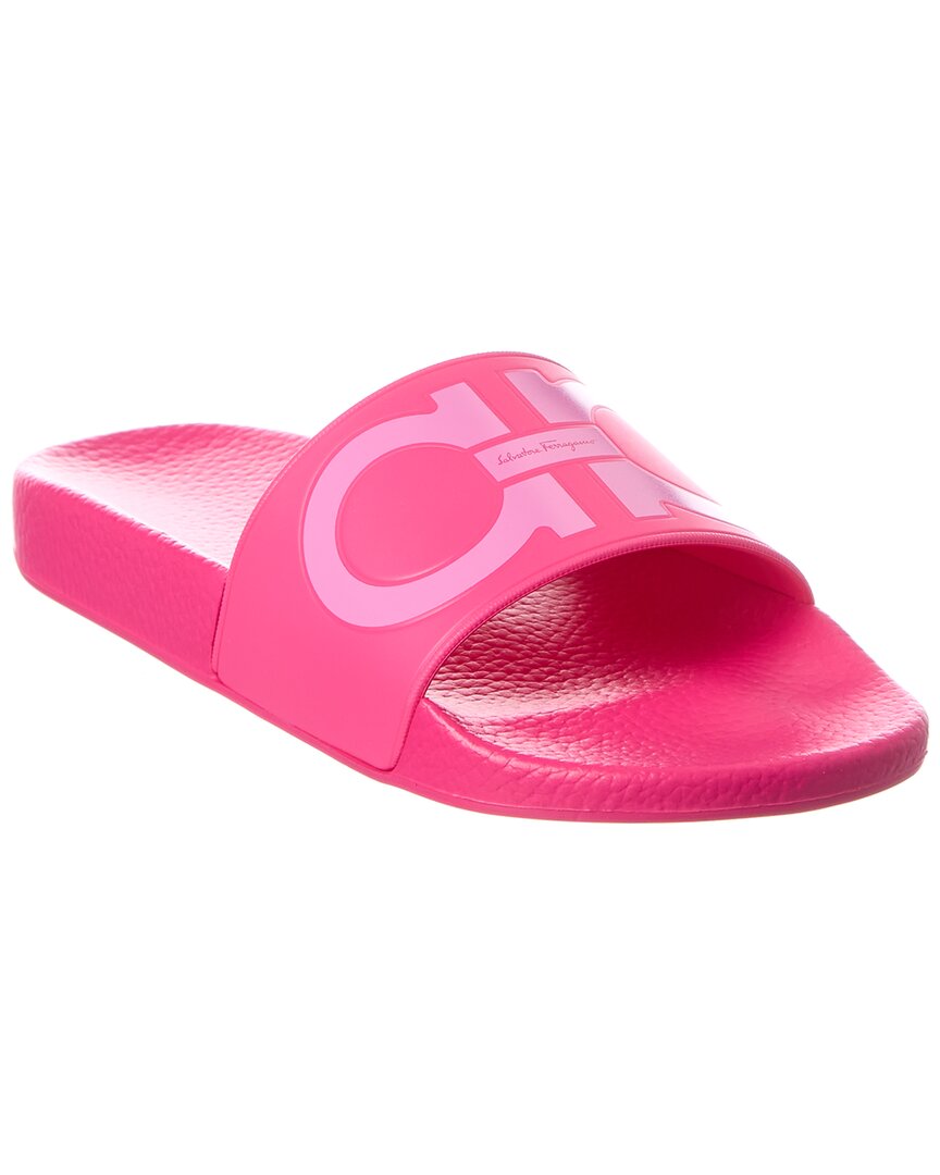 Ferragamo Ferragamo Groovy Rubber Slide