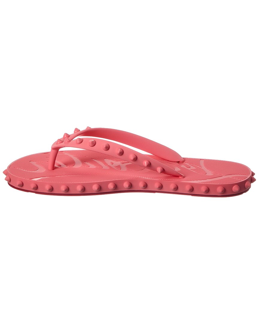 Christian Louboutin Super Loubi Rubber Flip Flop