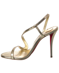 Christian Louboutin Christian Louboutin Rosa Z 100 Leather Sandal