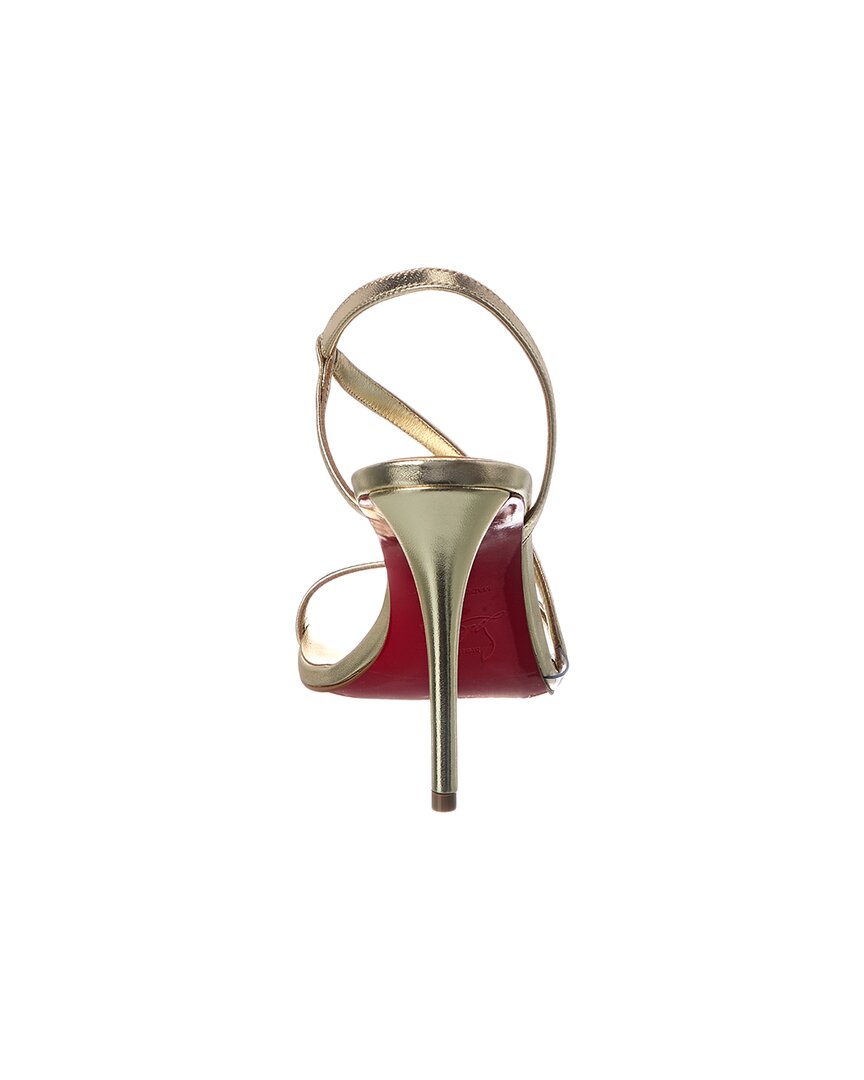 Christian Louboutin Christian Louboutin Rosa Z 100 Leather Sandal