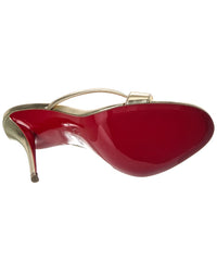 Christian Louboutin Mulazee Cross 100 Leather Sandal