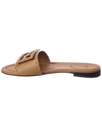 FENDI Fendi Ff Baguette Leather Sandal