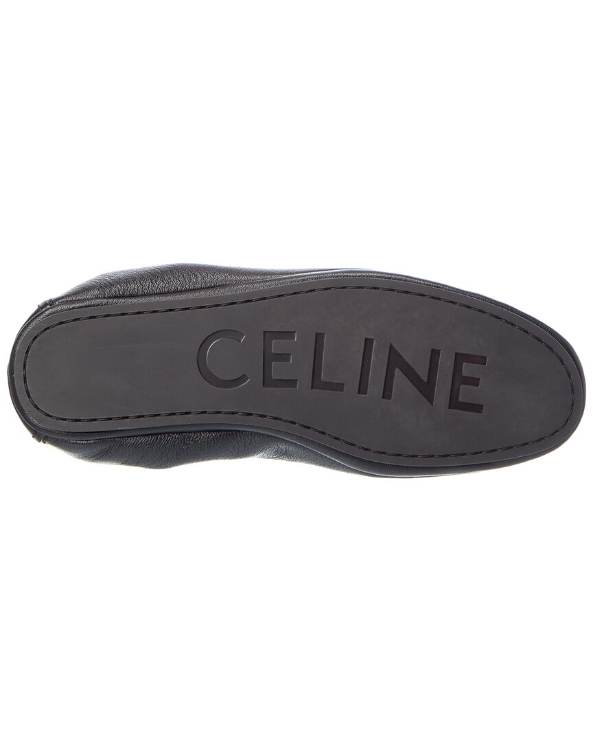 CELINE Celine Logo Leather Loafer