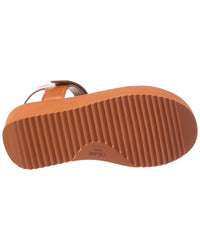 CELINE Celine Sunny Leather Platform Sandal