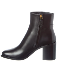 Valentino Valentino Vlogo Signature Leather Boot