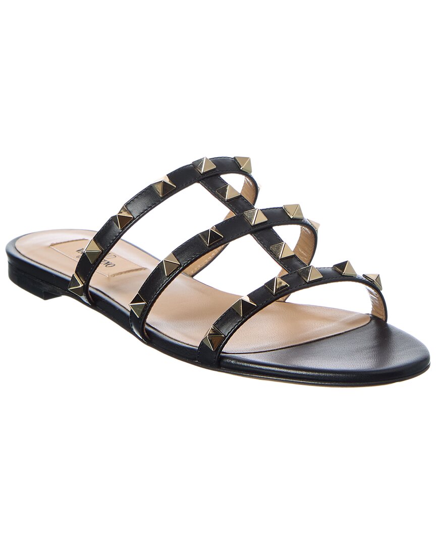 Valentino Valentino Rockstud Caged Leather Sandal