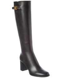 Valentino Vlogo Signature Leather Boot