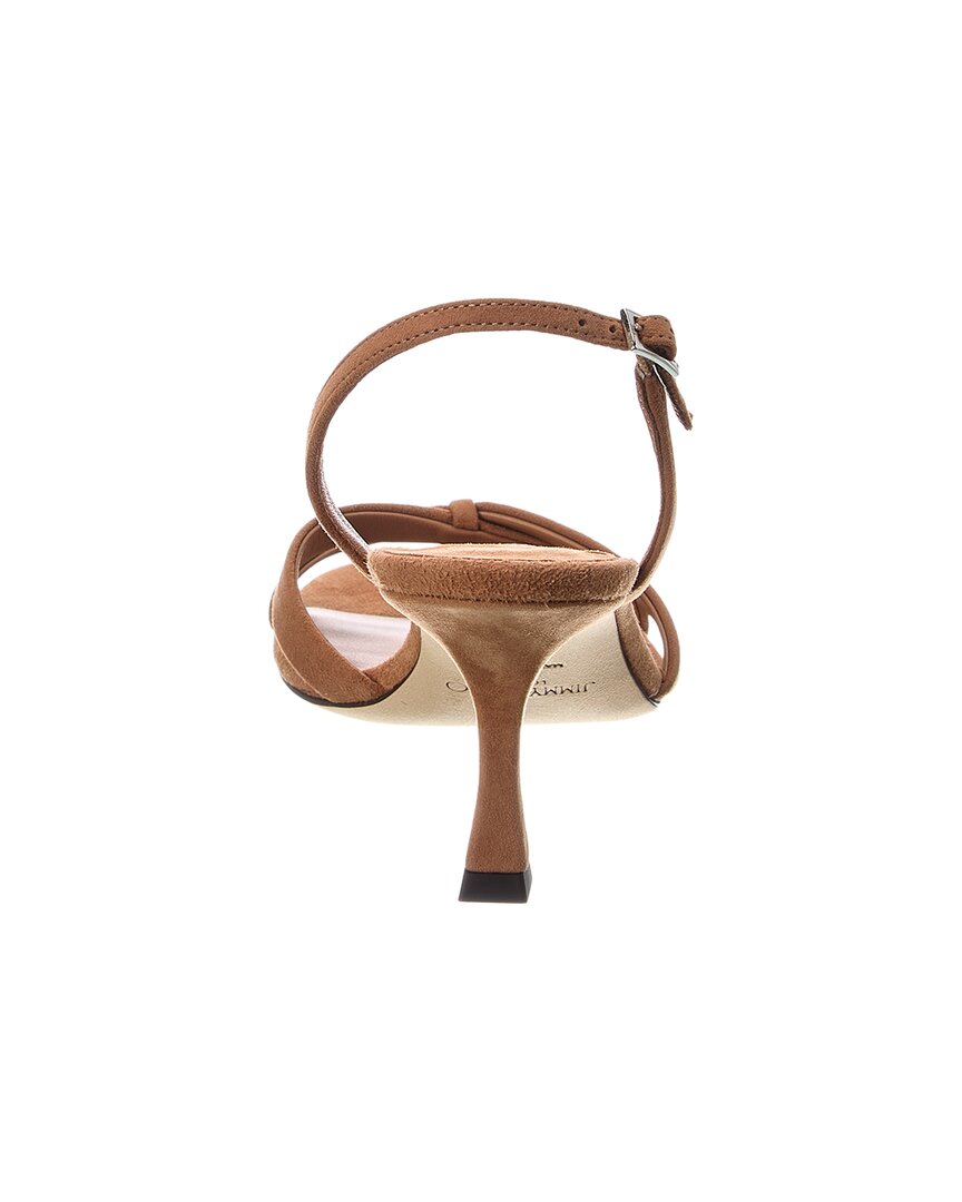 Jimmy Choo Elsy 70 Suede Slingback Sandal