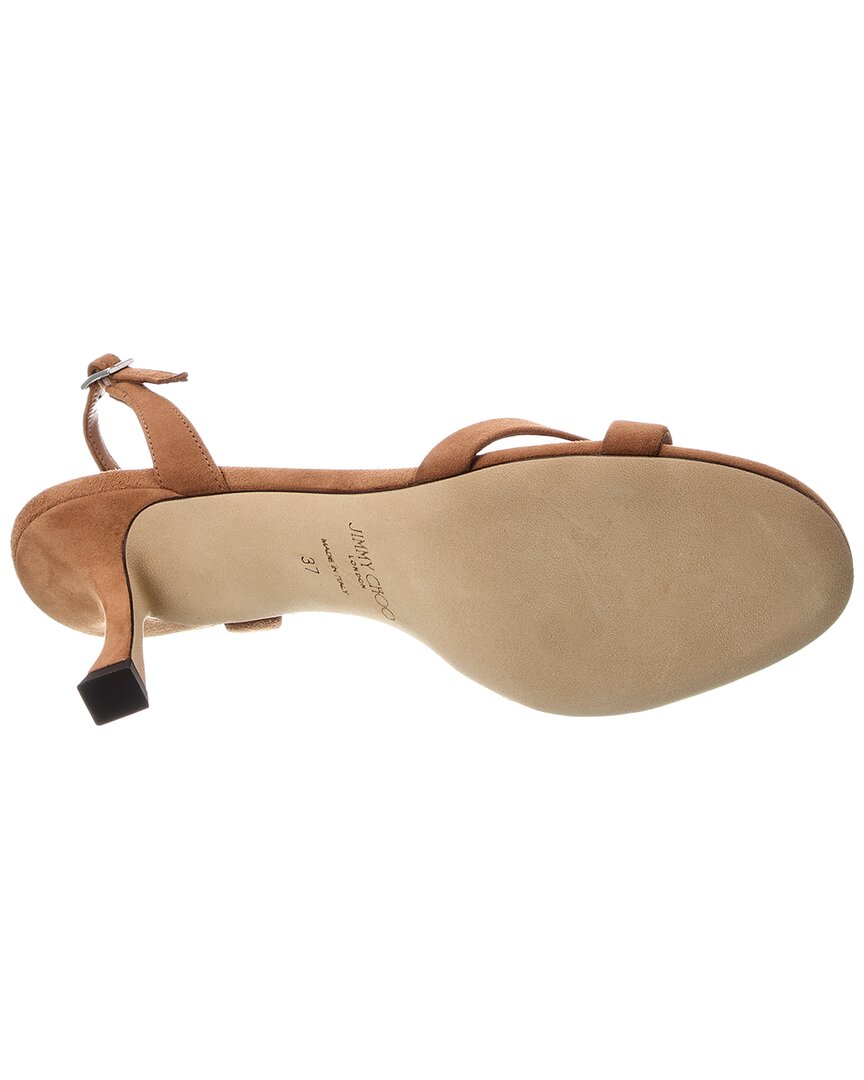 Jimmy Choo Elsy 70 Suede Slingback Sandal