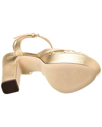 Jimmy Choo Jimmy Choo Heloise 120 Leather Platform Sandal